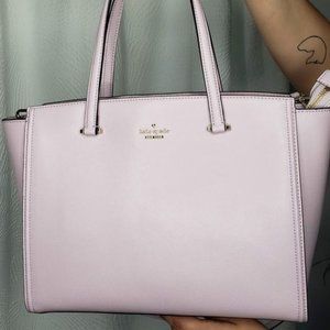Peony Blush Light Pink New Kate Spade Large Bag Discontinued : 2018